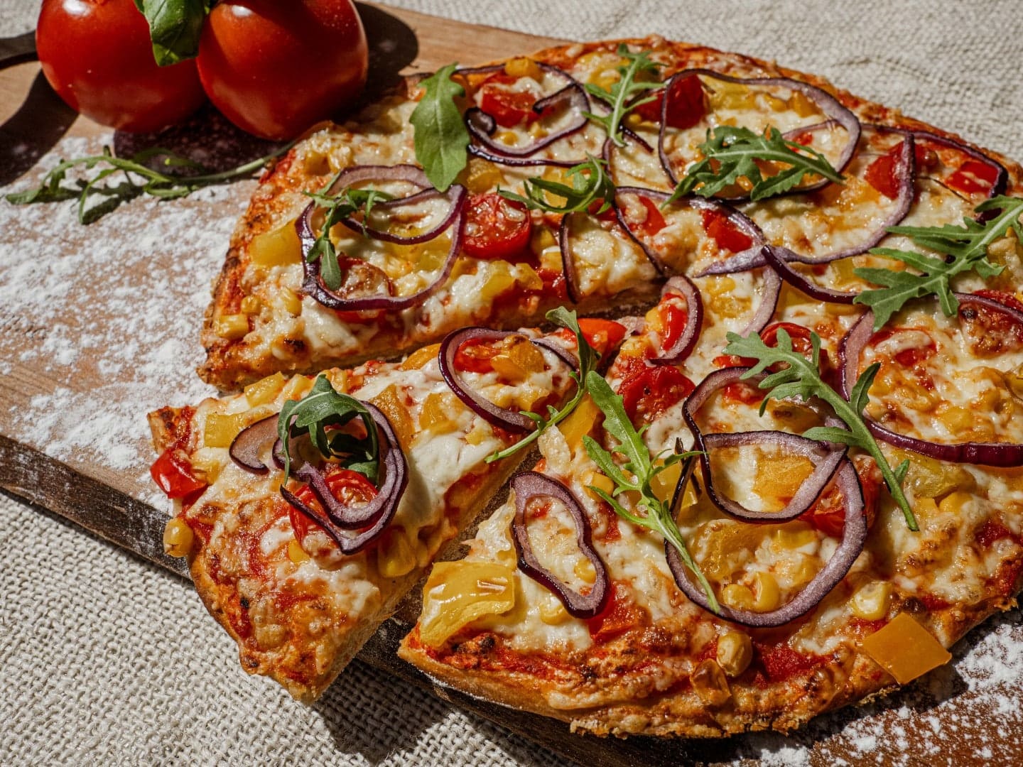 Pizza Vegetarisch Pizza Vegetarisch