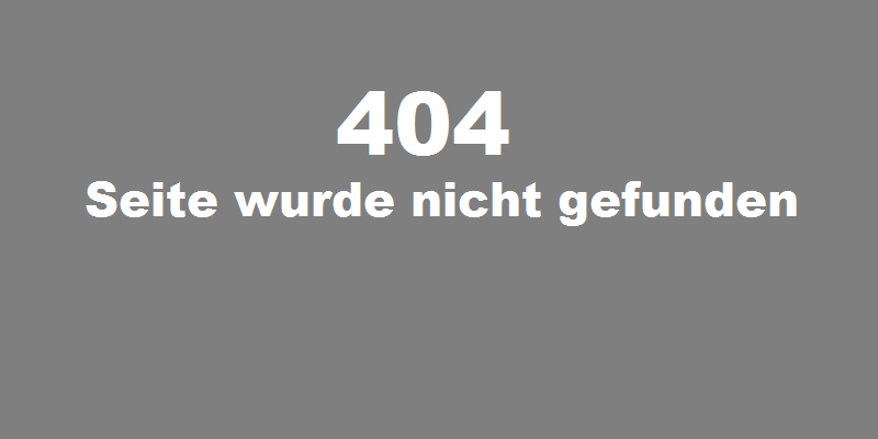Ooops, Seite nicht gefunden!